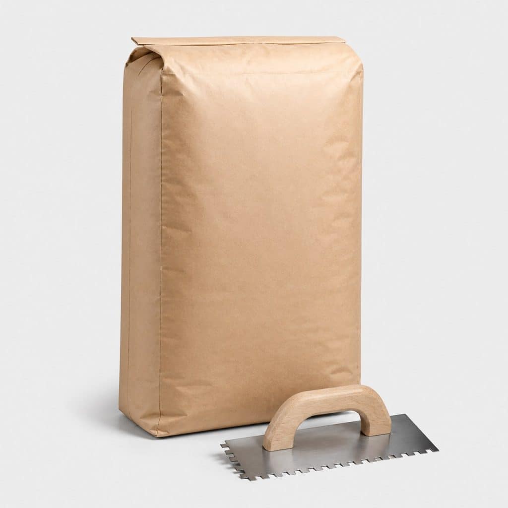 Sac de colle à carrelage tous supports express en poudre grise de 25 kg