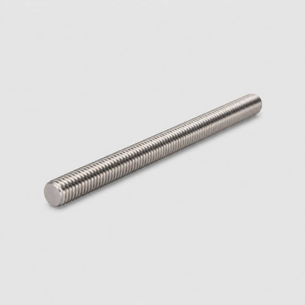 Tige filetée inox A2 et A4 au filetage mat satiné