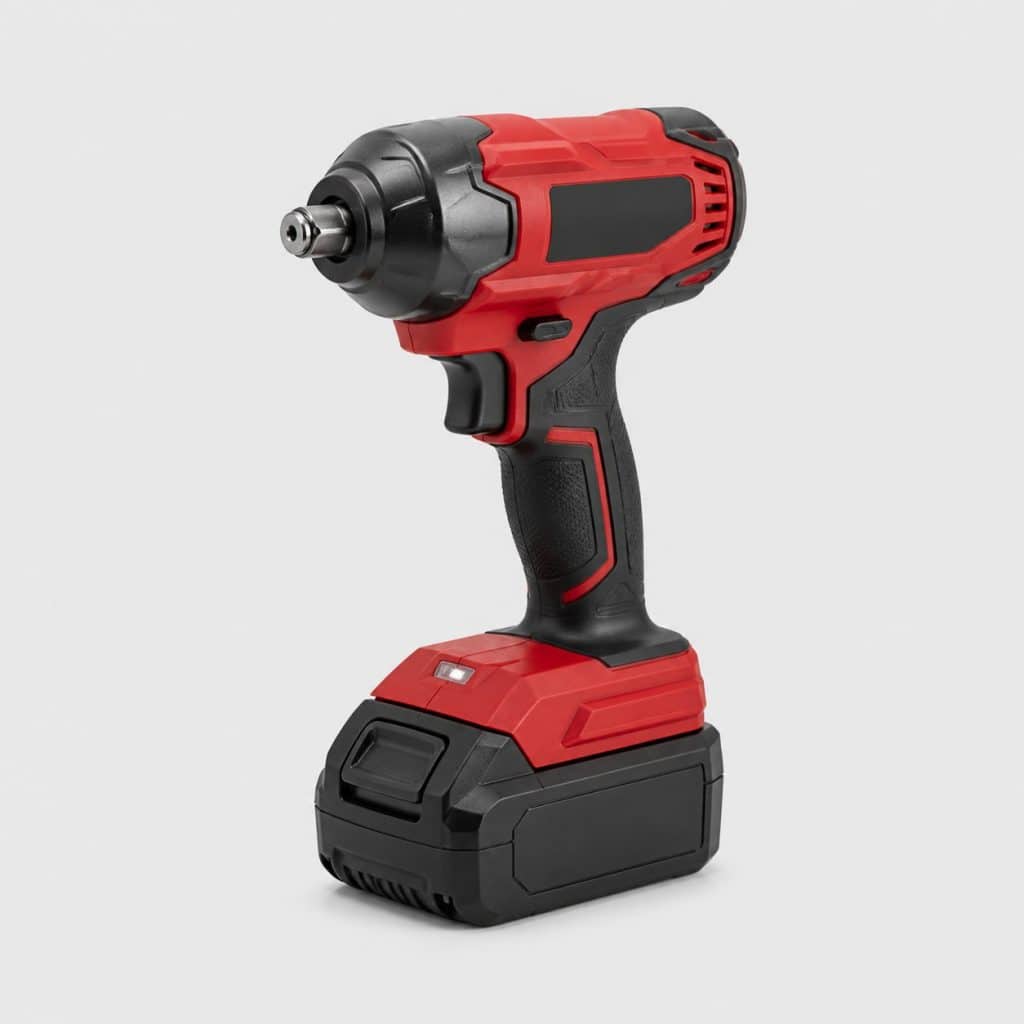 Visseuse à choc sans fil 20 V rouge et graphite avec batterie 4,0 Ah