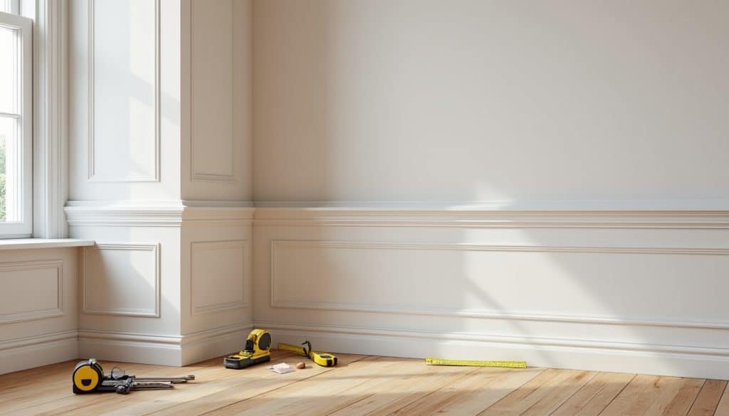 apprenez à poser des plinthes et des corniches avec des angles sortants et rentrants : mesures, découpes et astuces pour des finitions nettes.